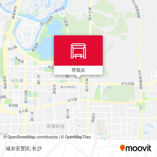 城东安置区地图