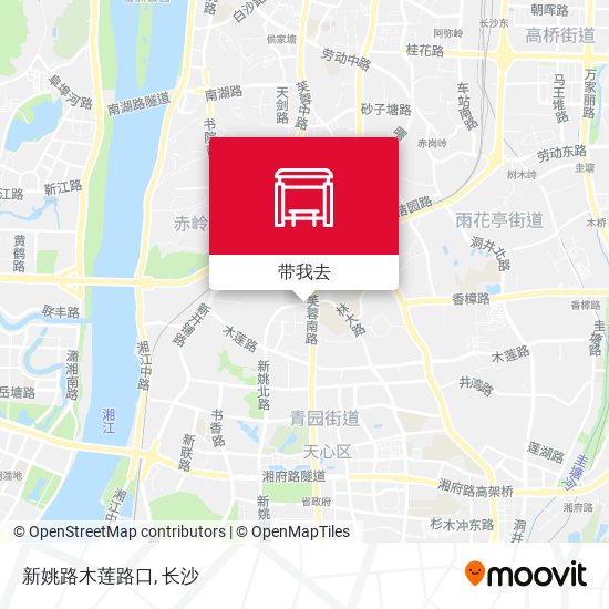新姚路木莲路口地图