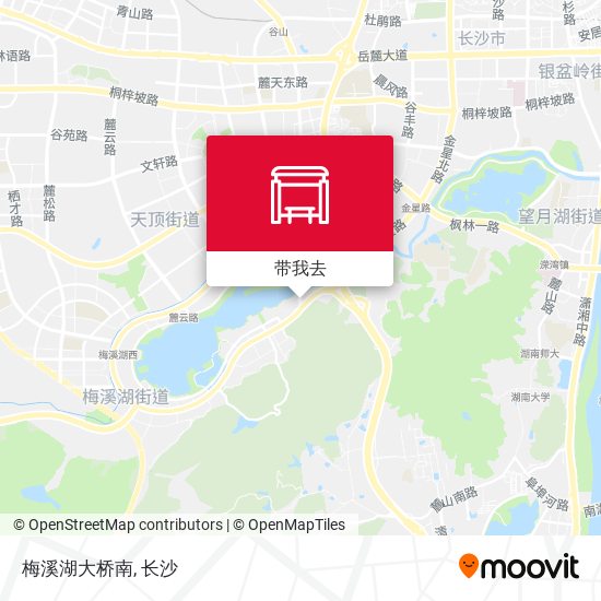 梅溪湖大桥南地图