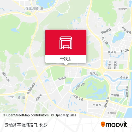 云栖路车塘河路口地图