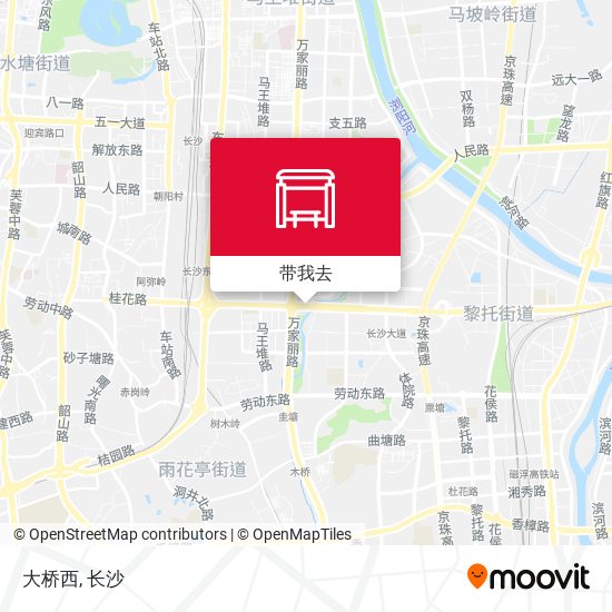 大桥西地图