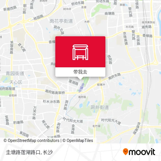 圭塘路莲湖路口地图
