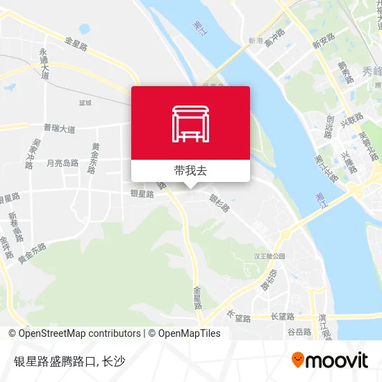 银星路盛腾路口地图