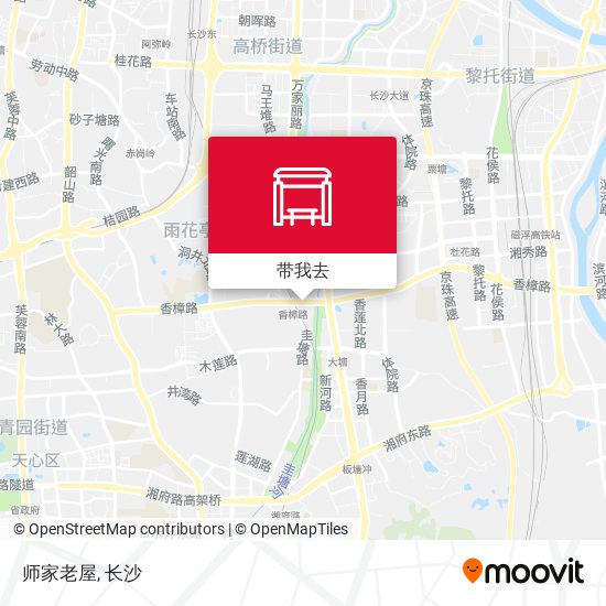 师家老屋地图