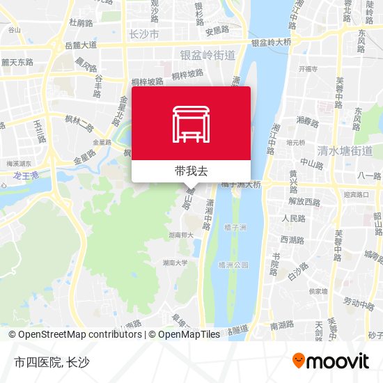 市四医院地图