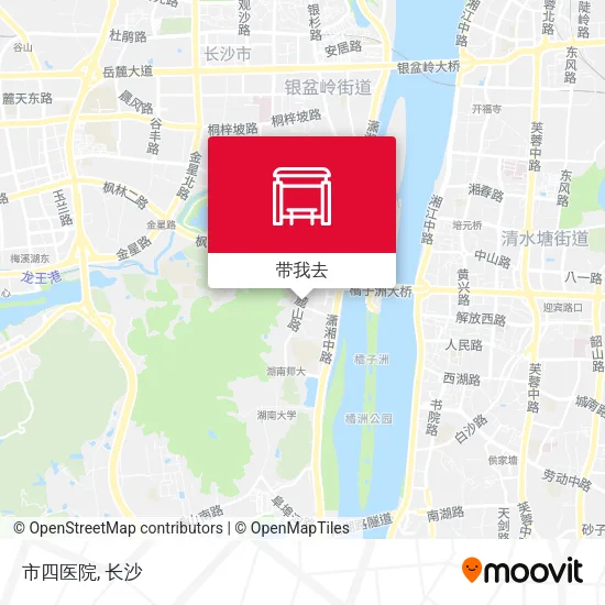 市四医院地图