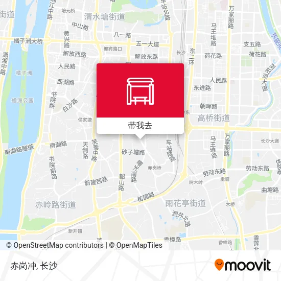 赤岗冲地图