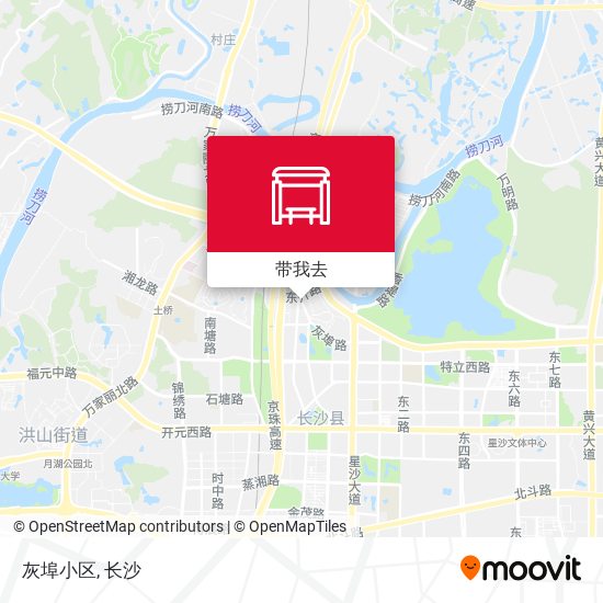 灰埠小区地图