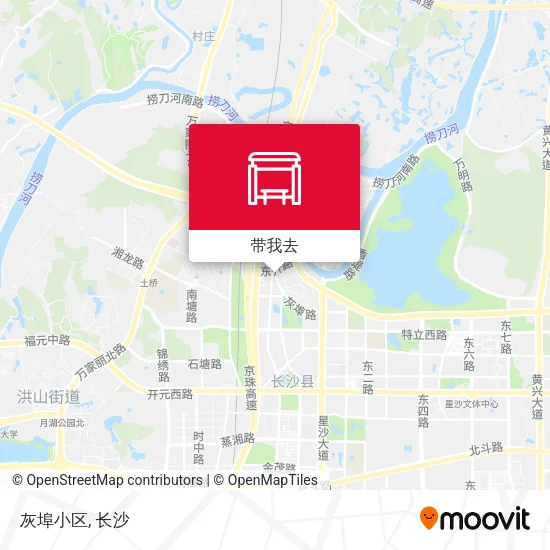 灰埠小区地图