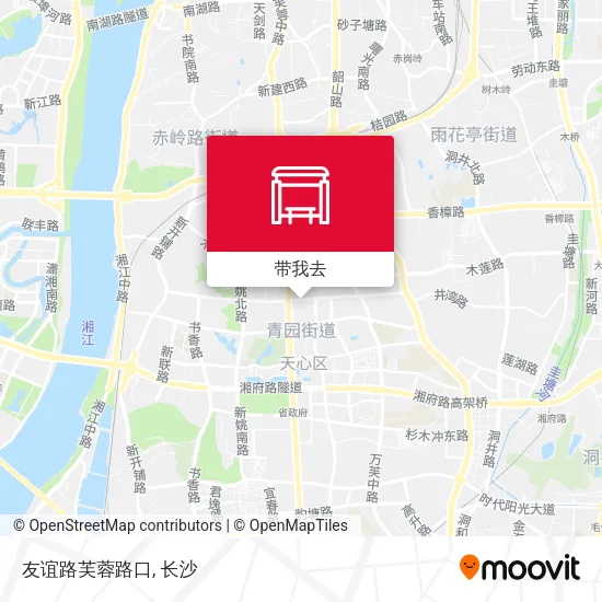 友谊路芙蓉路口地图