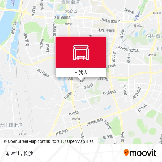 新屋里地图