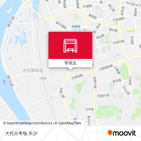 大托分考场地图