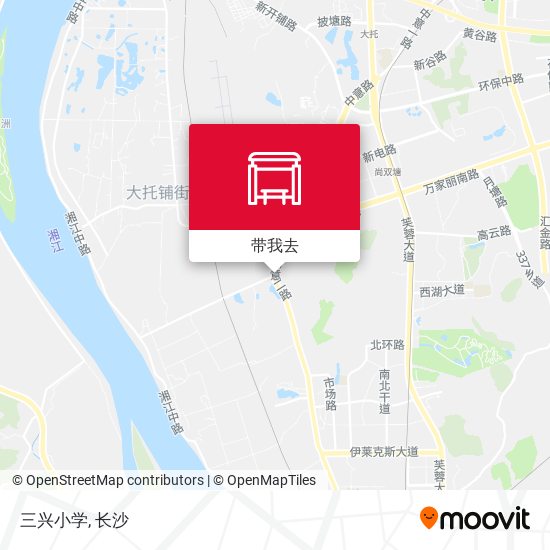 三兴小学地图