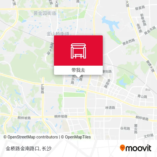 金桥路金南路口地图