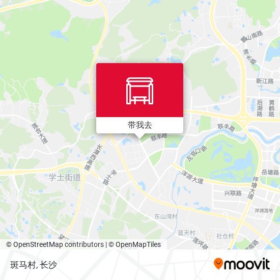 斑马村地图