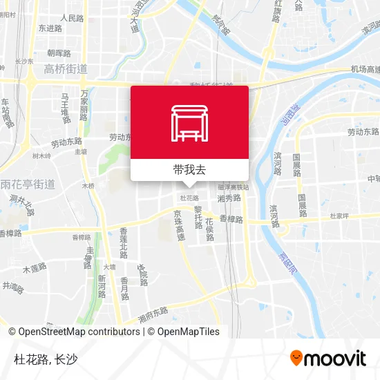 杜花路地图
