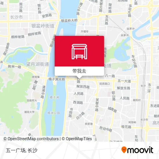 五一广场地图