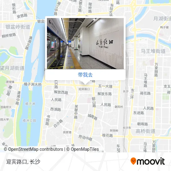 迎宾路口地图