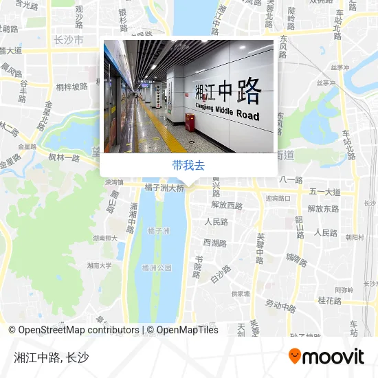 湘江中路地图