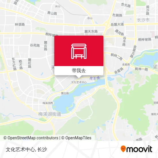 文化艺术中心地图