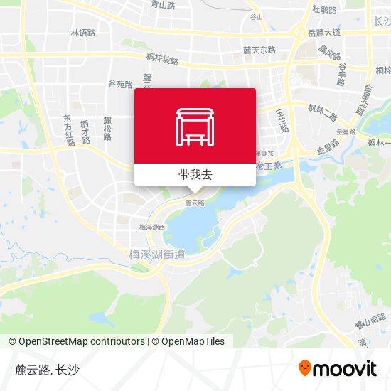 麓云路地图