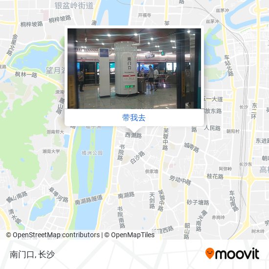 南门口地图