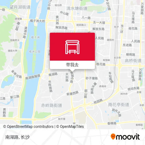 南湖路地图