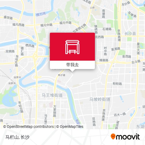 马栏山地图