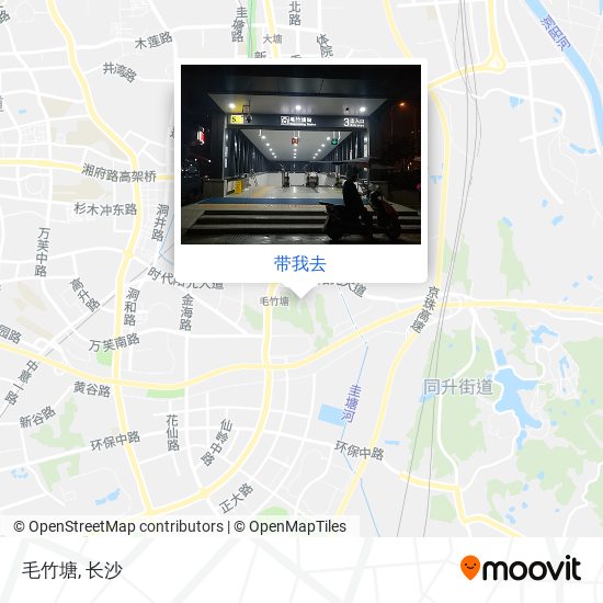 毛竹塘地图