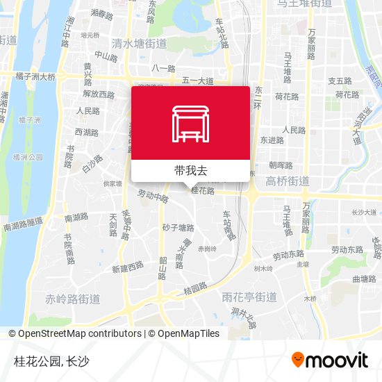 桂花公园地图