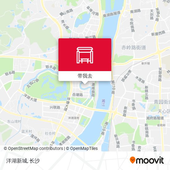 洋湖新城地图