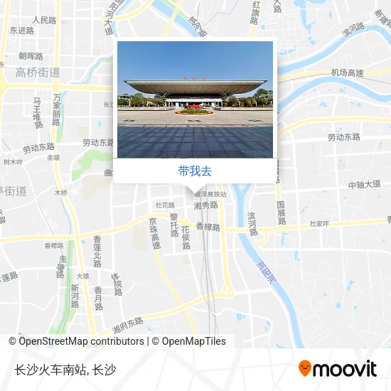 长沙火车南站地图