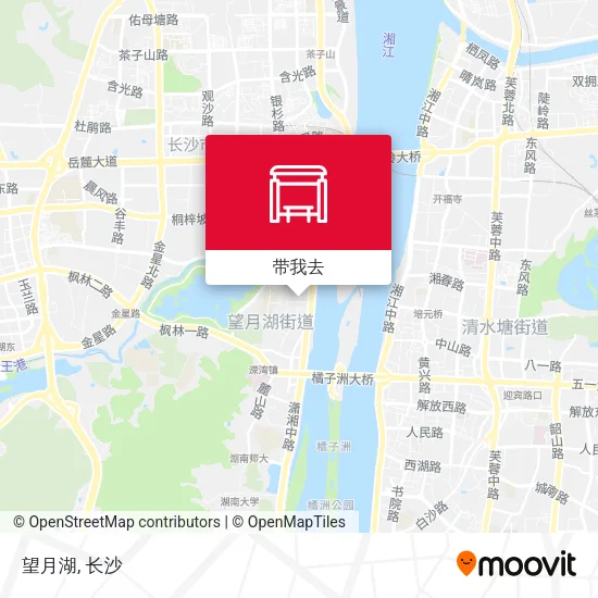 望月湖地图