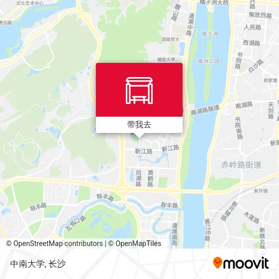 中南大学地图