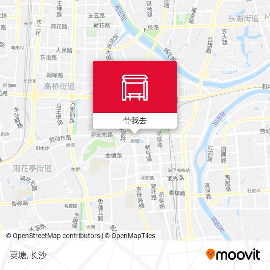 粟塘地图