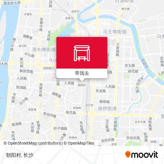 朝阳村地图