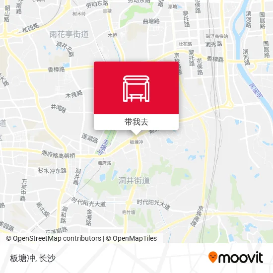 板塘冲地图
