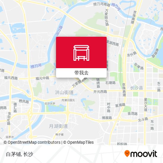 白茅铺地图
