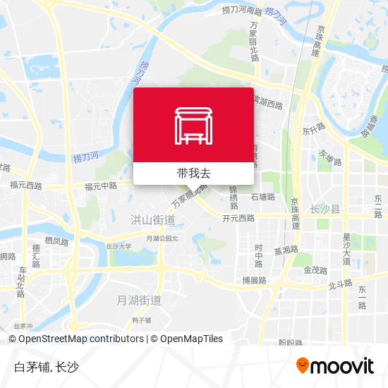 白茅铺地图