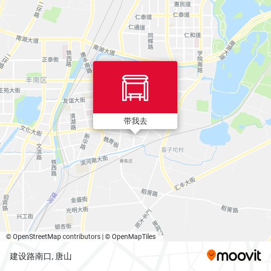 建设路南口地图