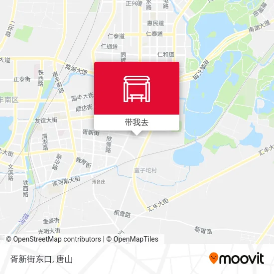胥新街东口地图