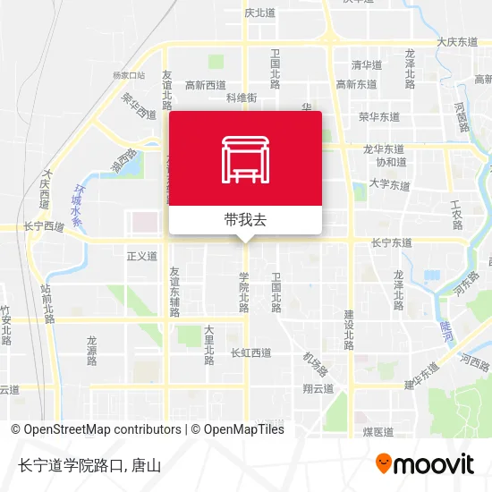 长宁道学院路口地图