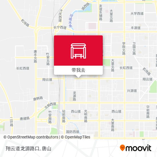 翔云道龙源路口地图