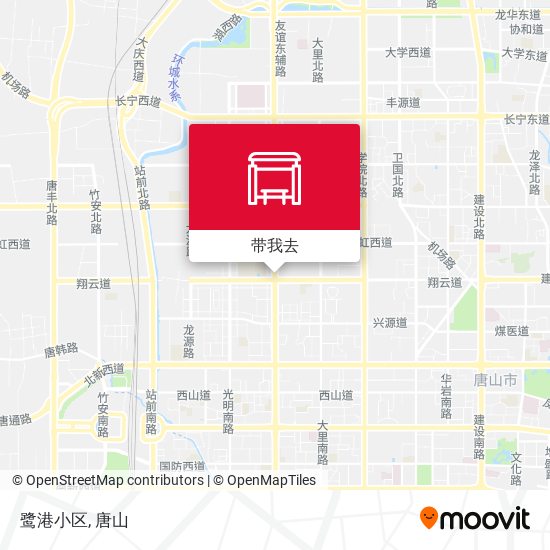 鹭港小区地图