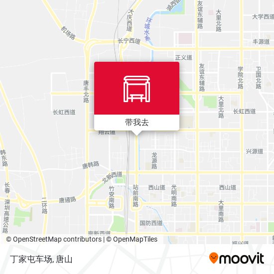 丁家屯车场地图