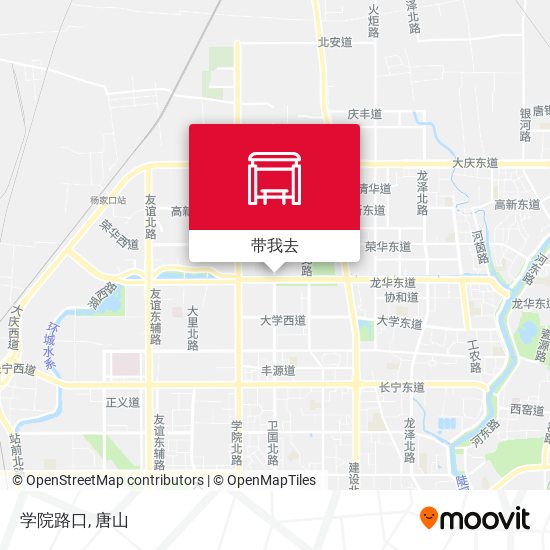 学院路口地图