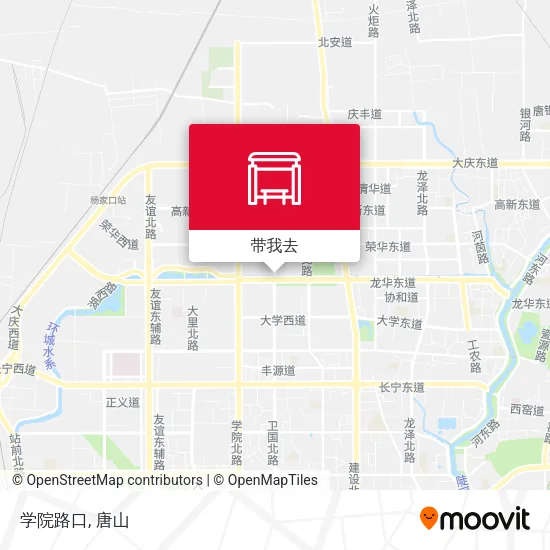 学院路口地图