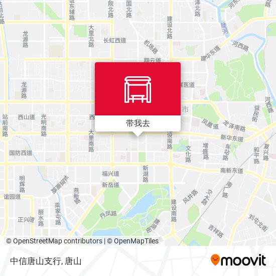 中信唐山支行地图