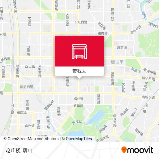赵庄楼地图