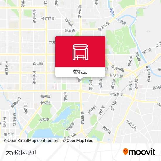 大钊公园地图